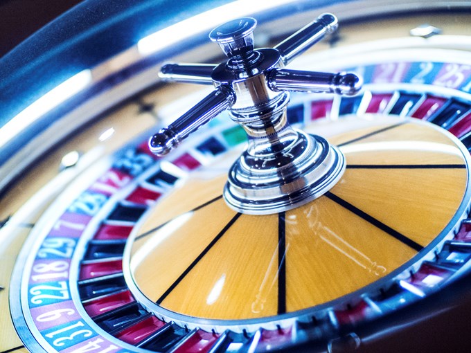 Harrah's Casino Roulette Wheel